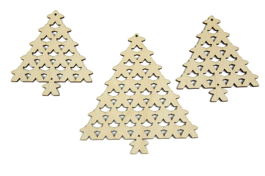 Holiday Ornaments - Treeples (3) - 