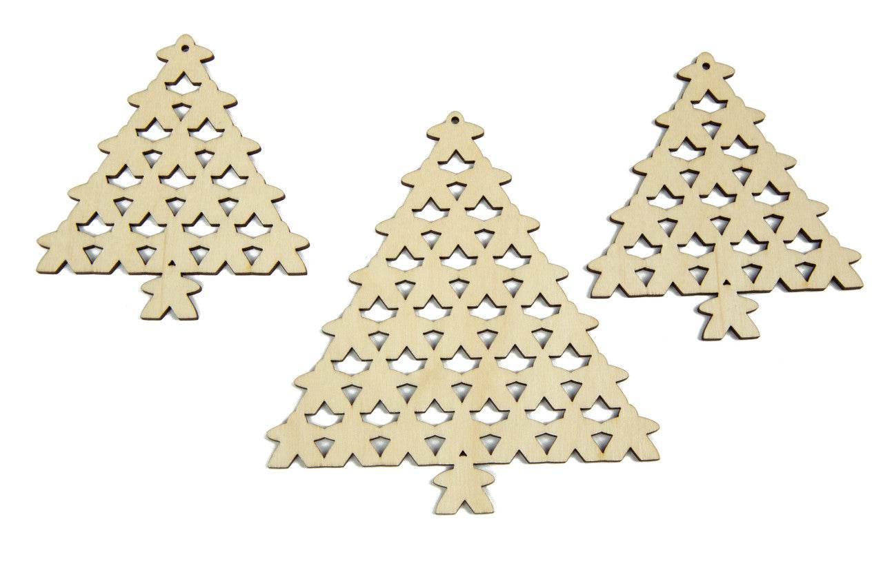 Holiday Ornaments - Treeples (3) - 