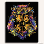 Hogwarts Crest - Paint By Numbers Kit