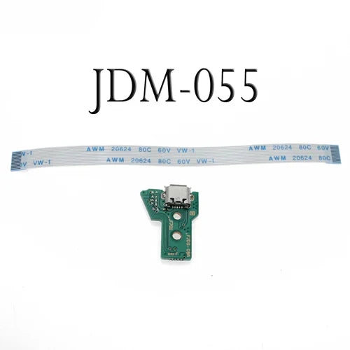 PS4 Controller Charging Port Replacement Board | Micro USB Socket with Flex Cable