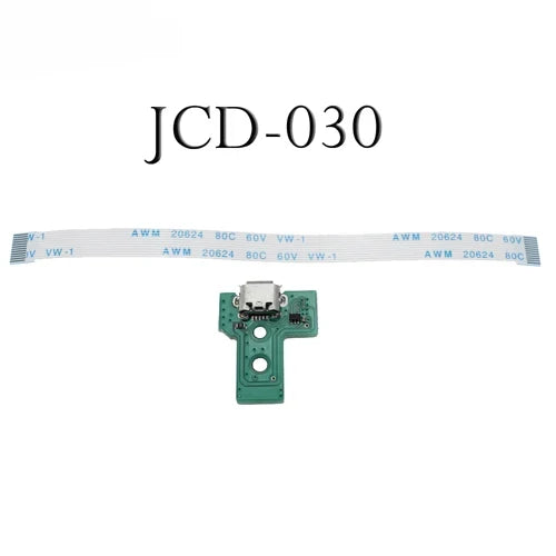 PS4 Controller Charging Port Replacement Board | Micro USB Socket with Flex Cable