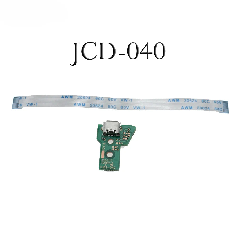 PS4 Controller Charging Port Replacement Board | Micro USB Socket with Flex Cable