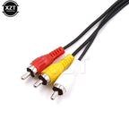 1.8M PlayStation AV Cable | PS2 PS3 RCA Audio Video Adapter