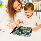 Cool Dragons Personalized Wooden Puzzle | 60 Pieces | 15x20cm