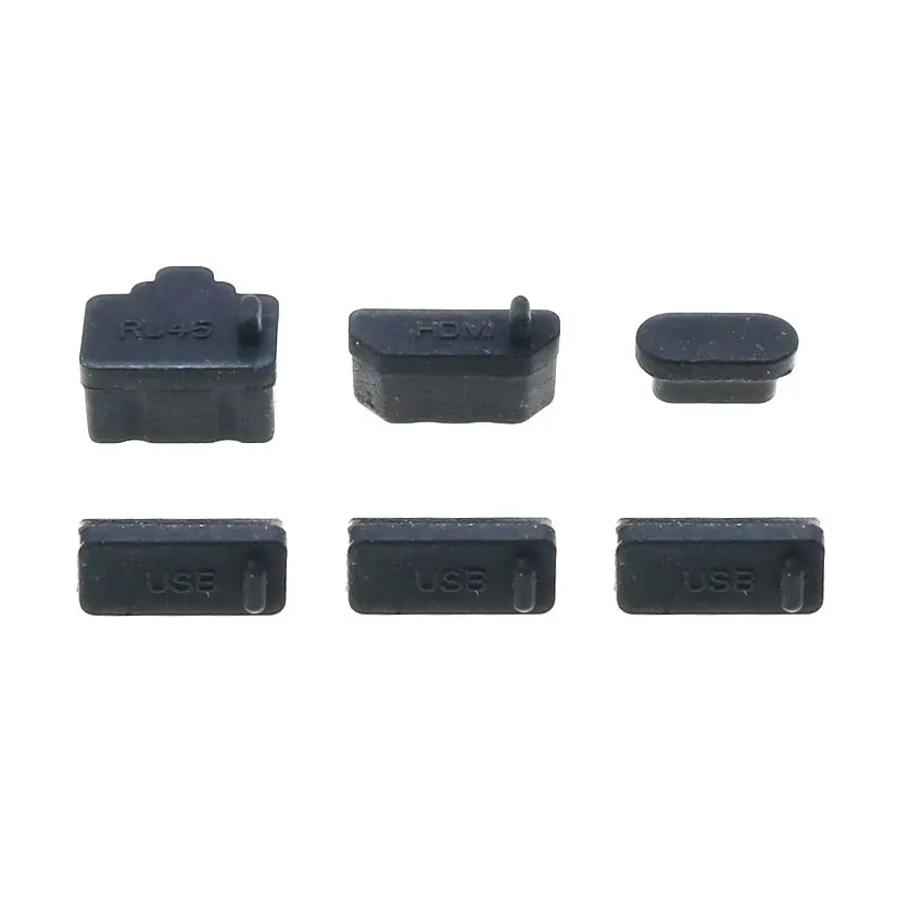 1 Set Silicone Dust Plug Set | Anti-Dust Cover for PS5, PS4, PS3 Console