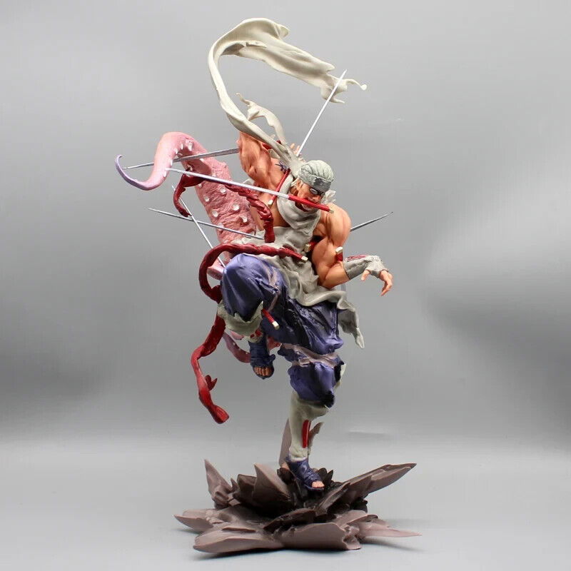 Hachibi Killer Bee Figure, Kumogakure Shinobi Eight Tailed Gyuki Naruto Figurine
