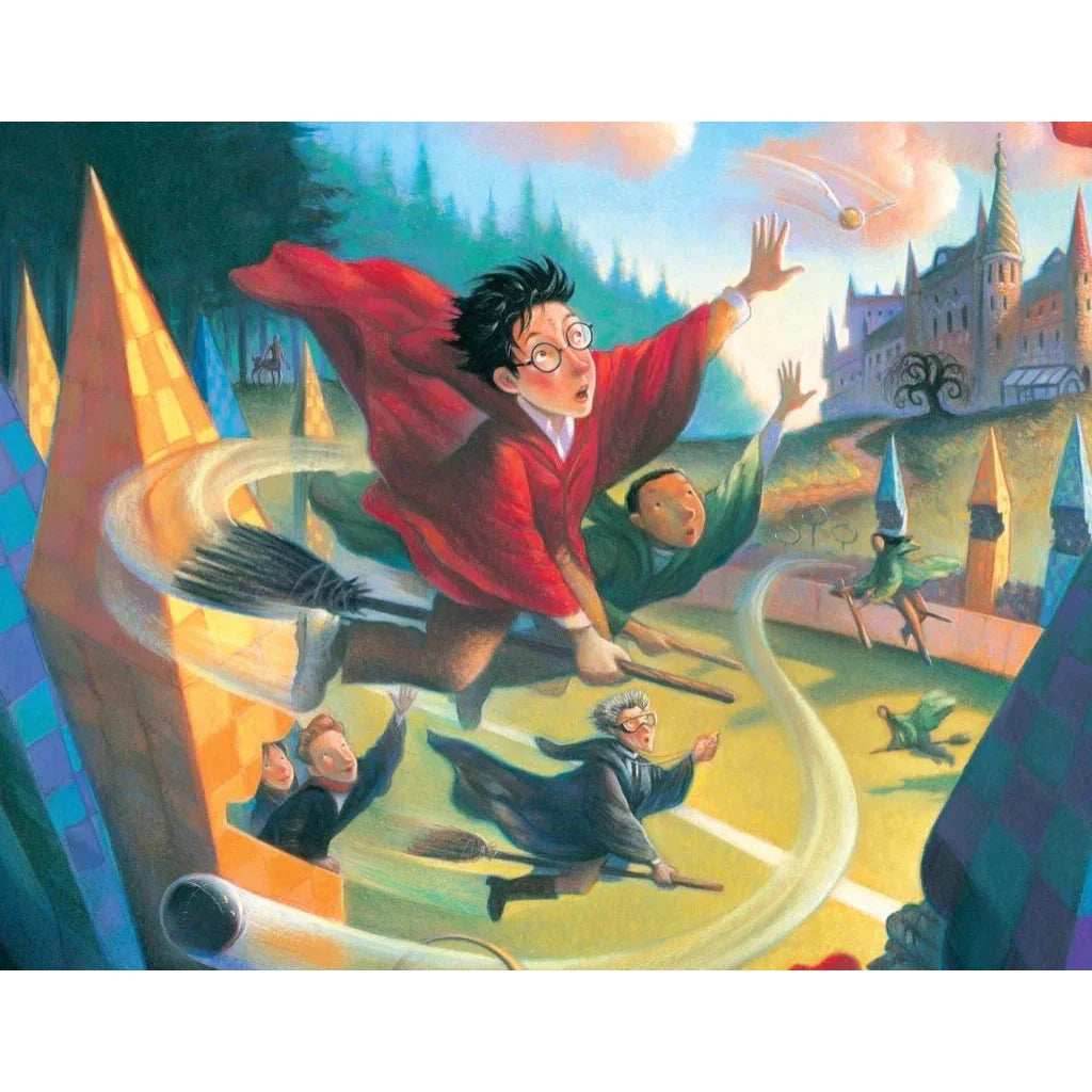 Harry Potter Quidditch 100 Piece Mini Jigsaw Puzzle NYPC - 