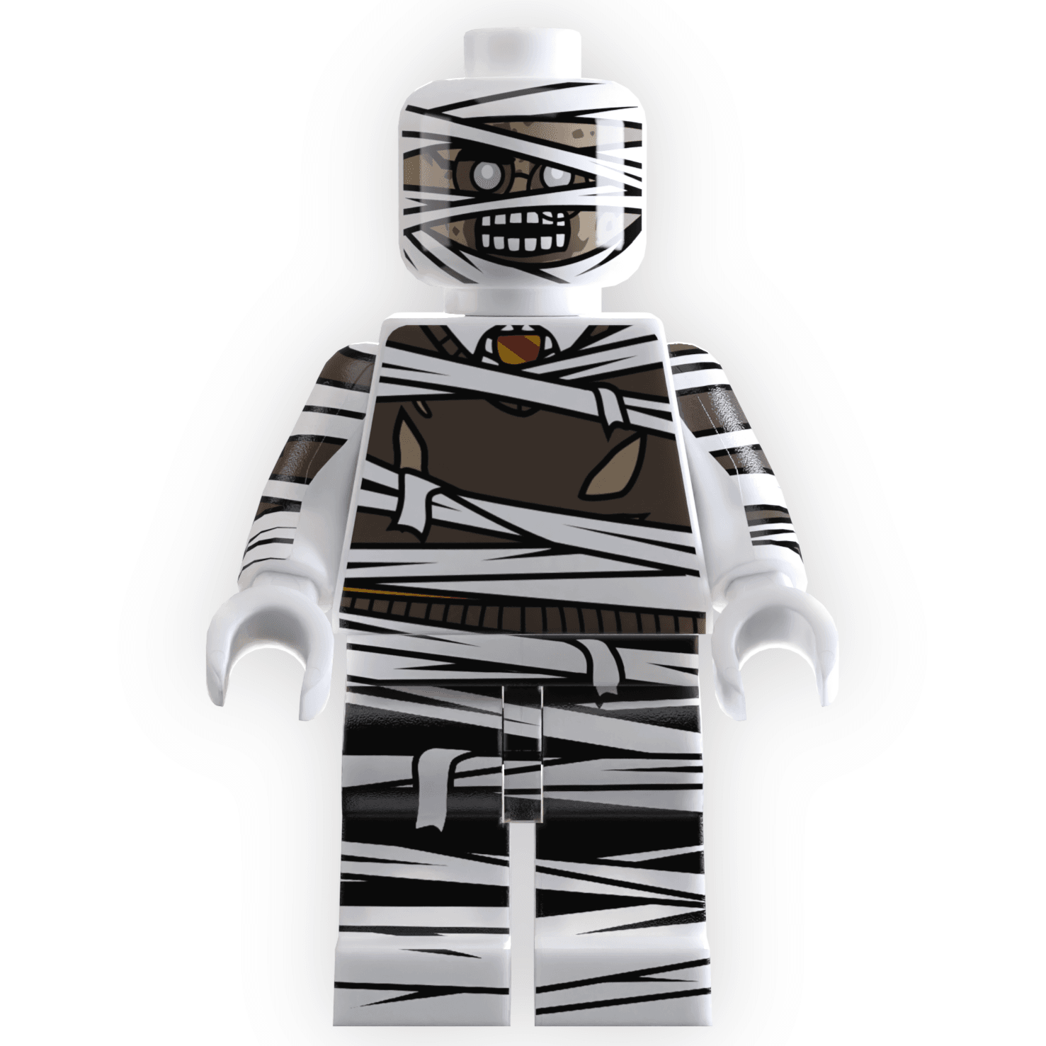 HARRY POTTER as Mummy Minifig made using LEGO parts - 