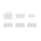 1 Set Silicone Dust Plug Set | Anti-Dust Cover for PS5, PS4, PS3 Console