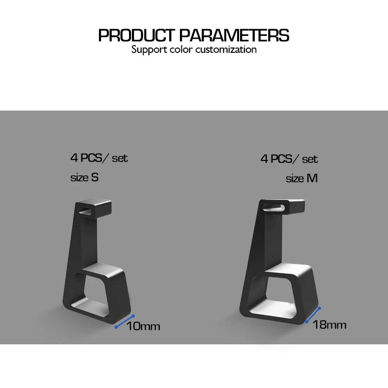 DATA FROG Cooling Feet Stand for PS4 Slim Pro | Horizontal Holder with Anti-Slip Design
