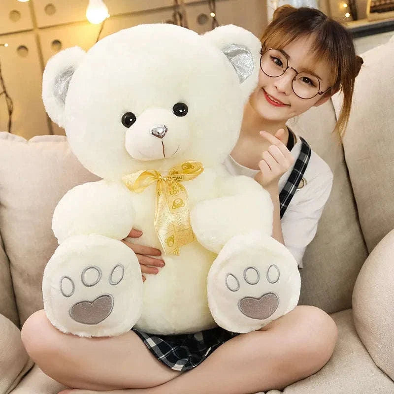 New Cute Big Teddy Bear Plush Toys Stuffed Plush Animals, Birthday Cuddling Doll Gift