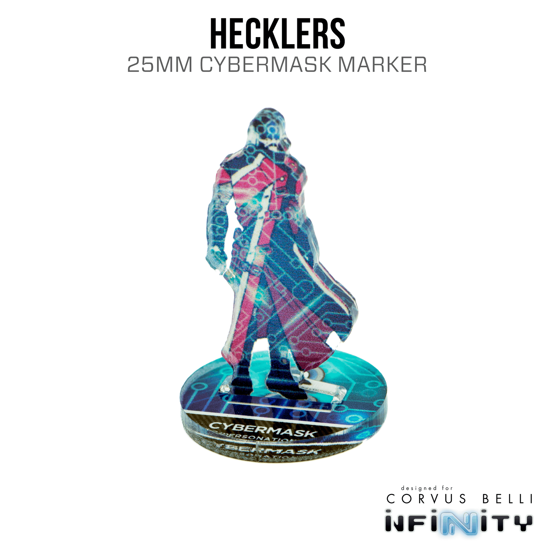 Infinity 3D Markers: Hecklers (25mm Cybermask) - A