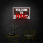 Hell Welcome LED Neon Sign | Gothic Wall Art