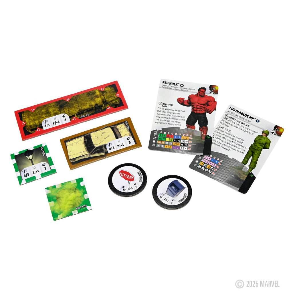 HeroClix: Marvel Smash and Destroy Play at Home Kit - 