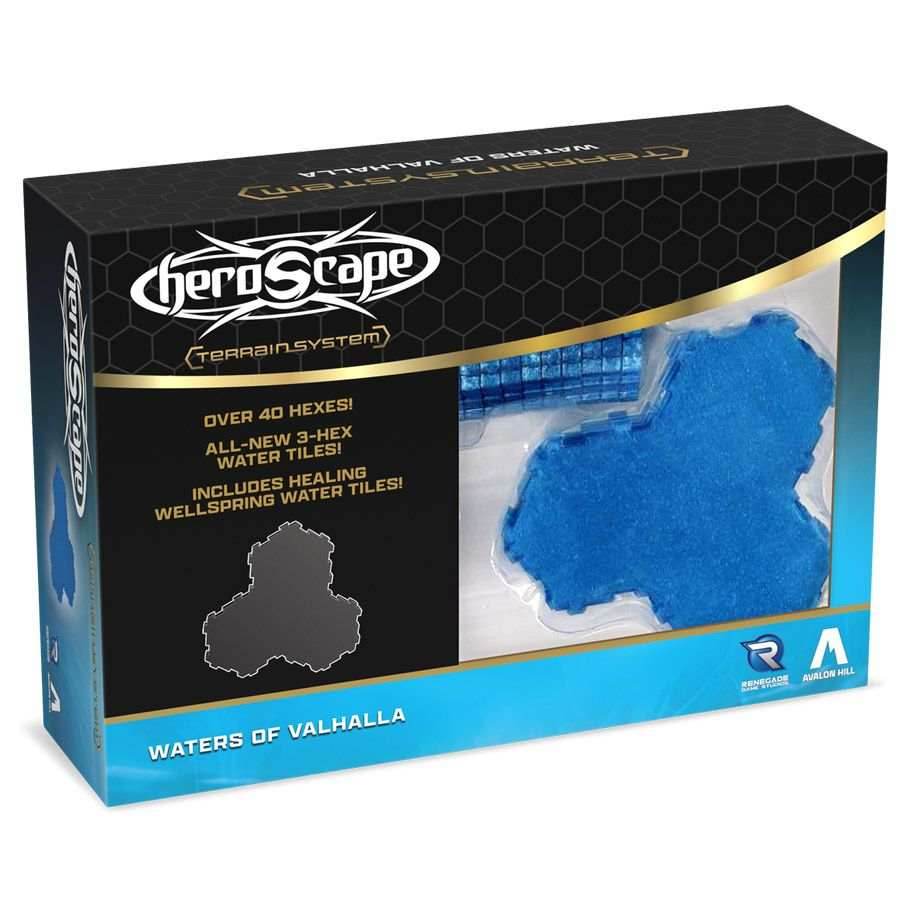 Heroscape: Waters of Valhalla Terrain Expansion - 
