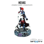 Infinity 3D Markers: Hexas (Camo -6) - Camo-6 / A