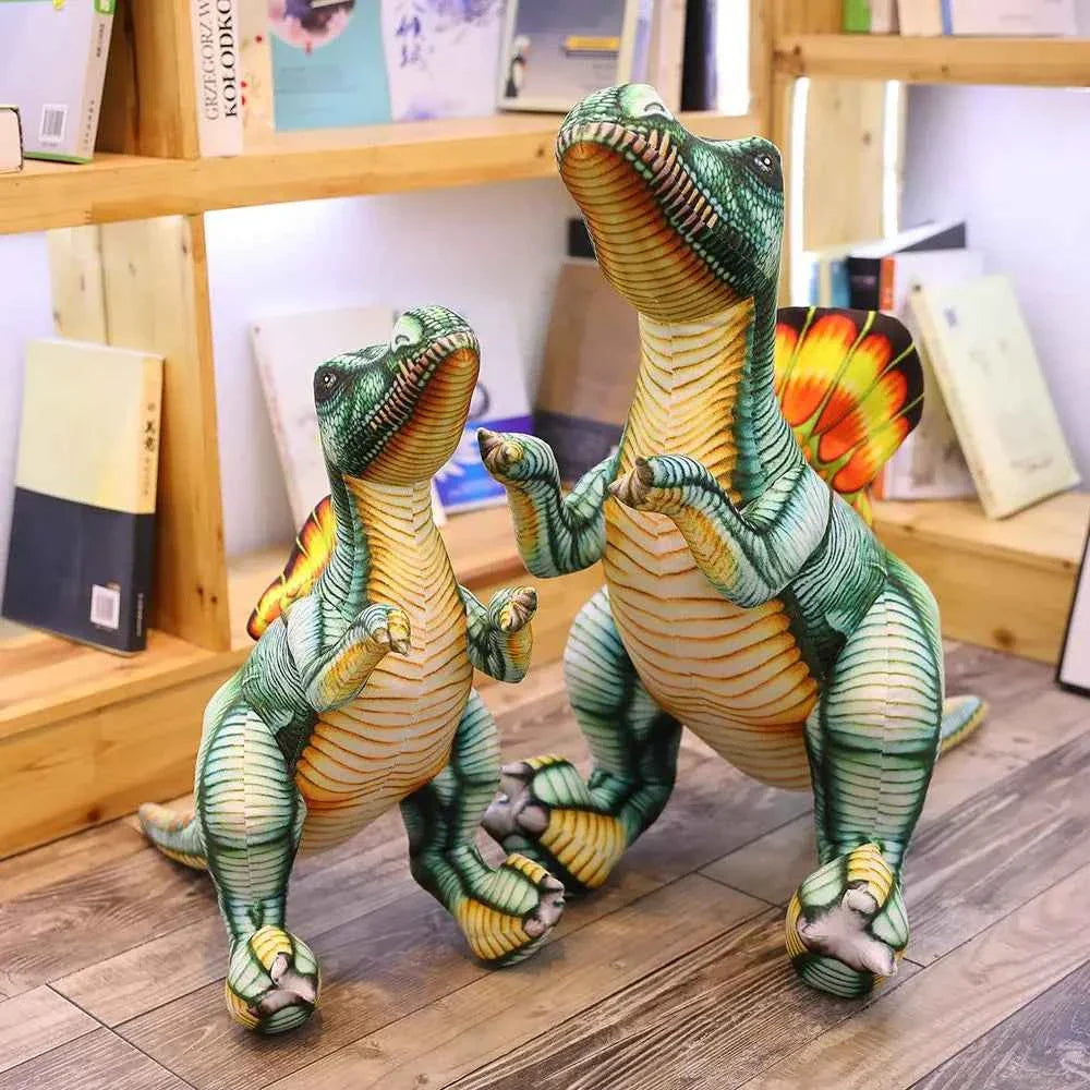 Spinosaurus Plush Toy – Giant Realistic Dinosaur Stuffed Animal Pillow