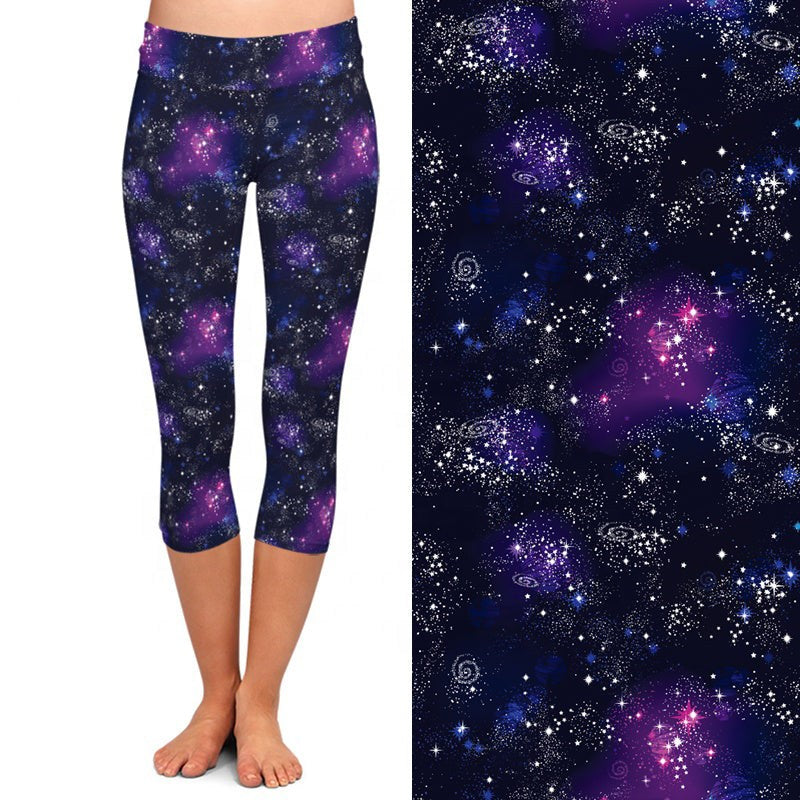 Galaxy Leggings - Nebula, Stars, Full Length