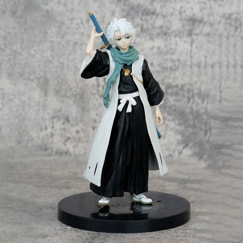 Hitsugaya Toushirou Bleach Anime Figurine, Gotei 13 10th Captain Toy Figure Collection 15 cm