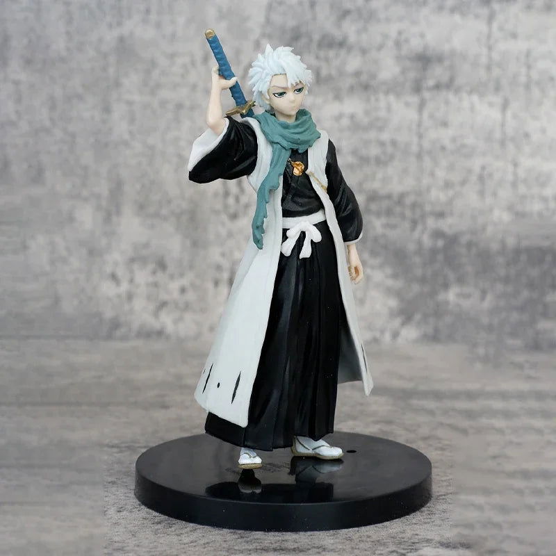 Hitsugaya Toushirou Bleach Anime Figurine, Gotei 13 10th Captain Toy Figure Collection 15 cm