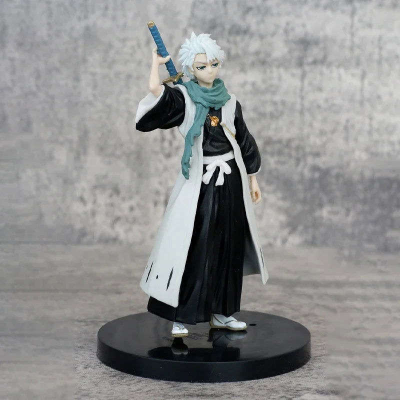 Hitsugaya Toushirou Bleach Anime Figurine, Gotei 13 10th Captain Toy Figure Collection 15 cm