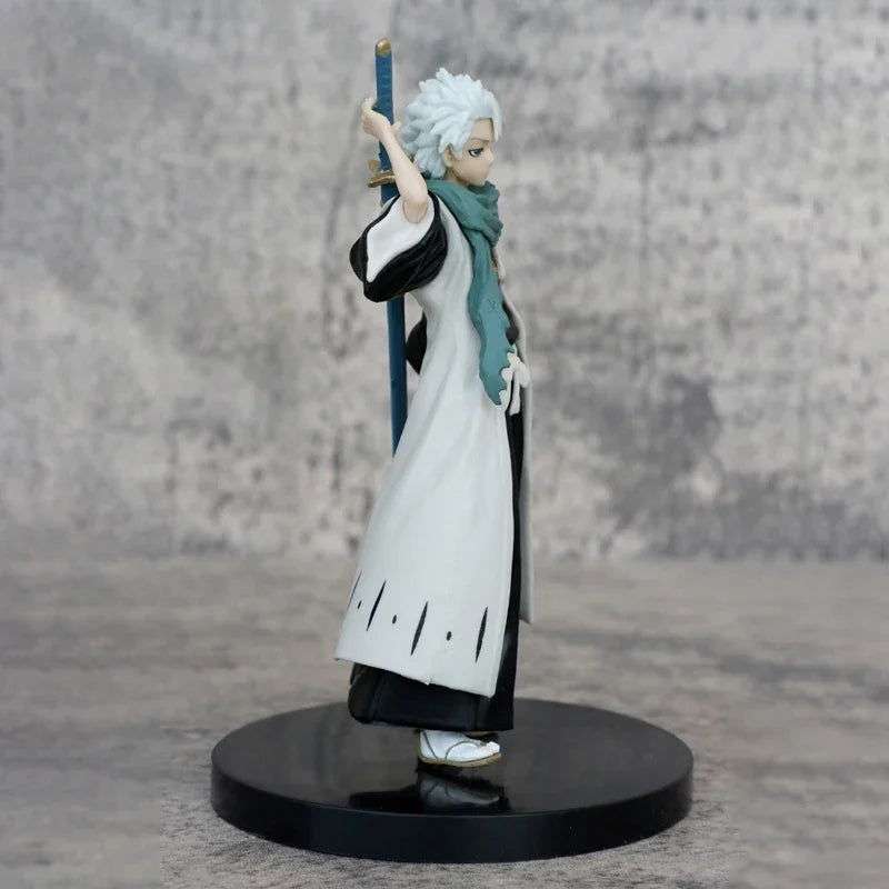 Hitsugaya Toushirou Bleach Anime Figurine, Gotei 13 10th Captain Toy Figure Collection 15 cm