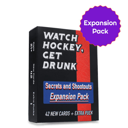 Secrets and Shootouts EXPANSION PACK for Watch Hockey, Get Drunk - 