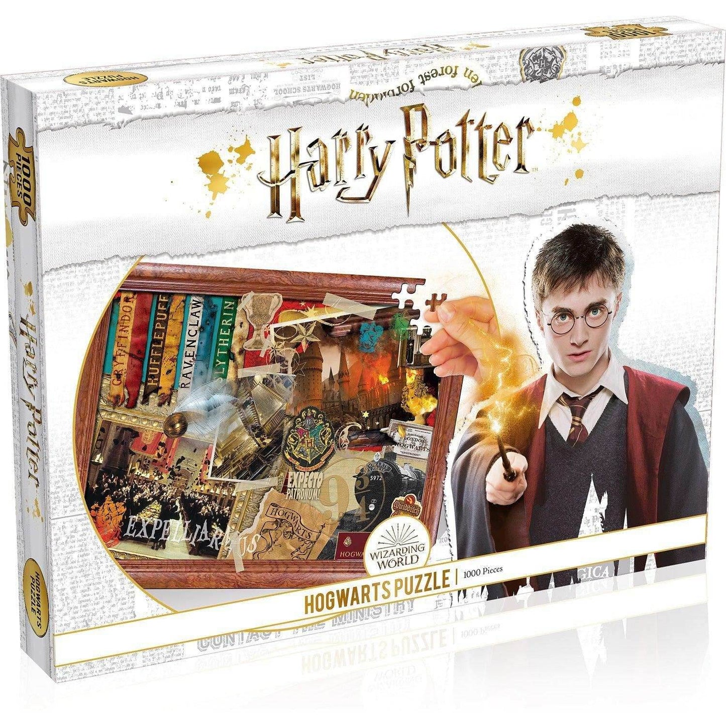 Hogwarts Harry Potter 1000 Piece Jigsaw Puzzle Top Trumps - 