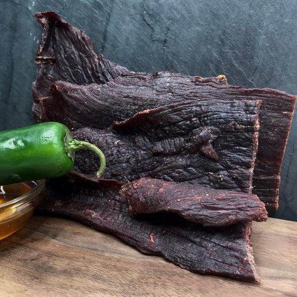 Honey Jalapeno Old West Beef Jerky - 1/4 lb. (4 oz)