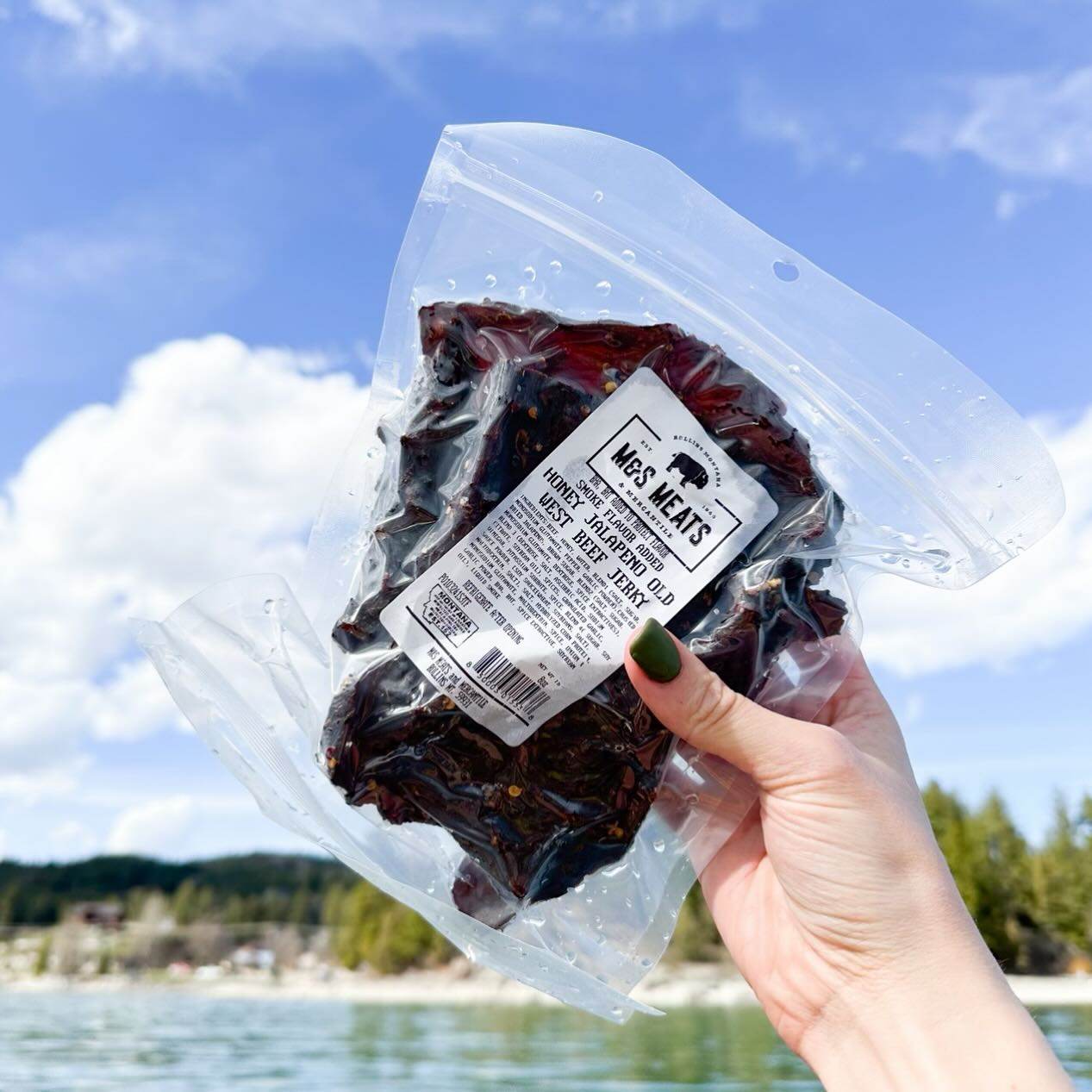 Honey Jalapeno Old West Beef Jerky - 1/4 lb. (4 oz)