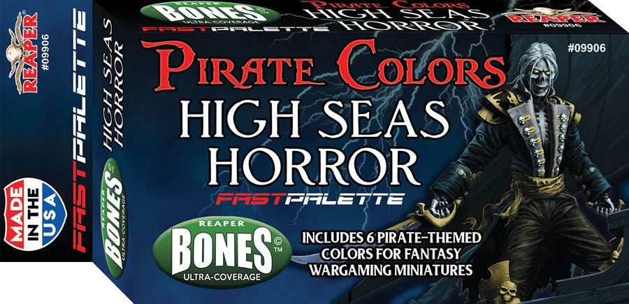 Fast Pallet Paint Set: Pirate Colors - High Seas Horror - 