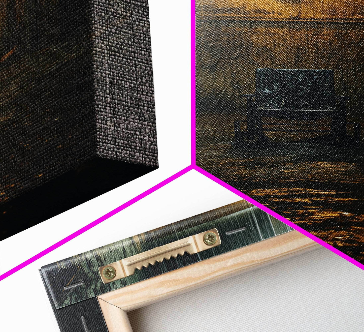 Creepy Wall Decor, Spooky Room Decor, Canvas Print, Wall Hanging, Portrait Art, Halloween Wall Decor, Dark Fantasy, Dark Wall Art - 8x12 Inches / Gallery Wrap Canvas - Ready To Hang