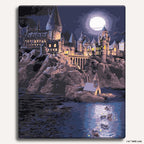 Boats To Hogwarts - Paint By Numbers Kit