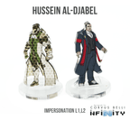 Infinity 3D Markers - Hussein Al-Djabel (2x 25mm Impersonation)