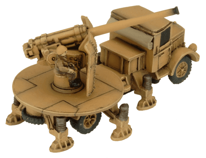 Flames of War: Italian 90mm on Lancia Anti-tank Battery (Mid War) - 