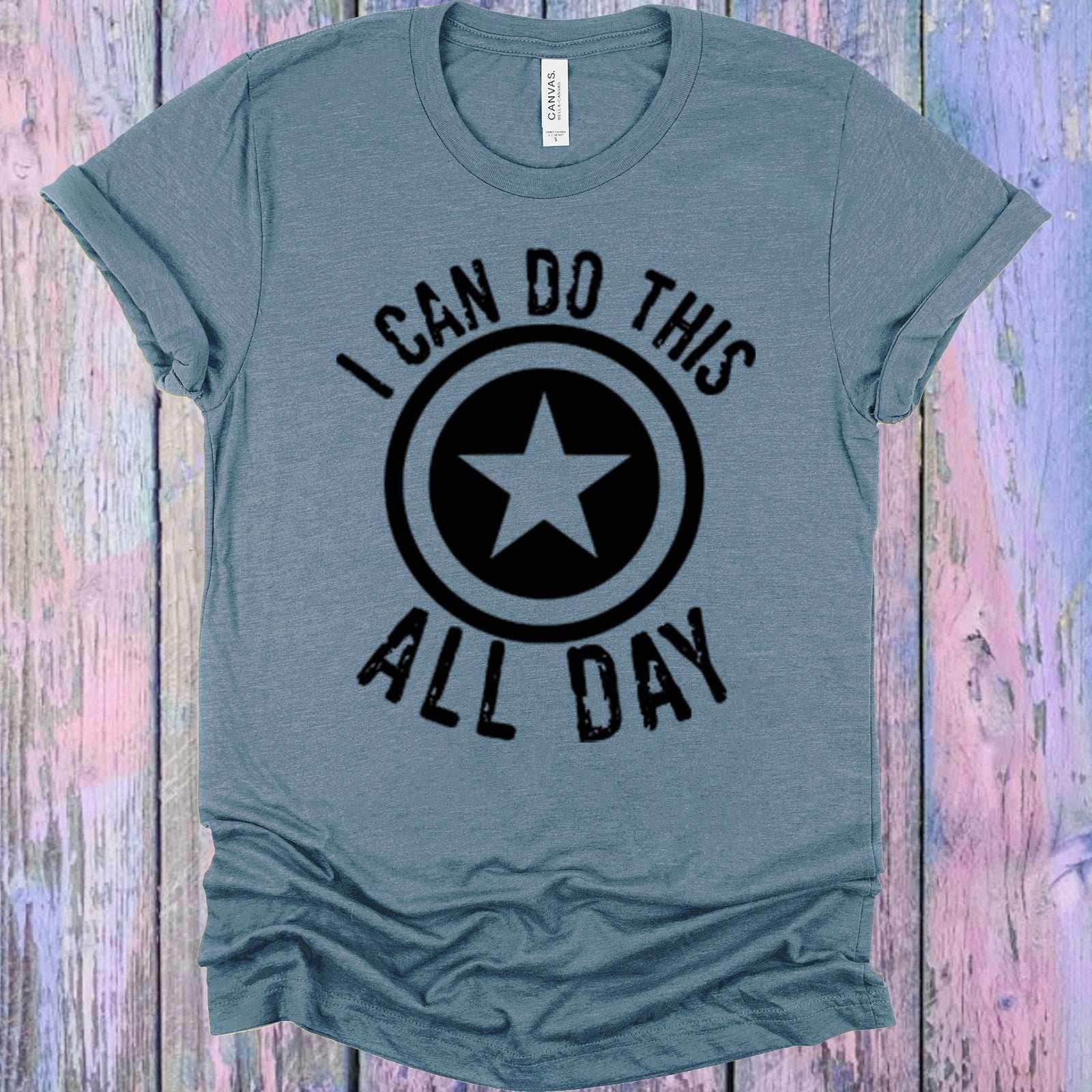 I Can Do This All Day Graphic Tee - S
