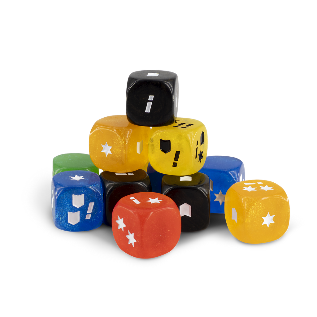 Infinity HexaDome Legends Frost Dice Set