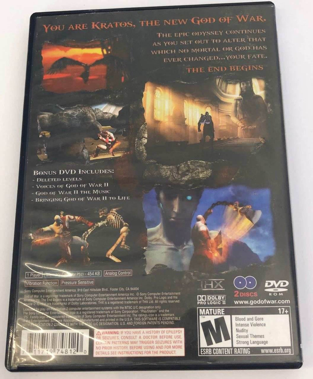 God of War 2 | PS2 | VG - 