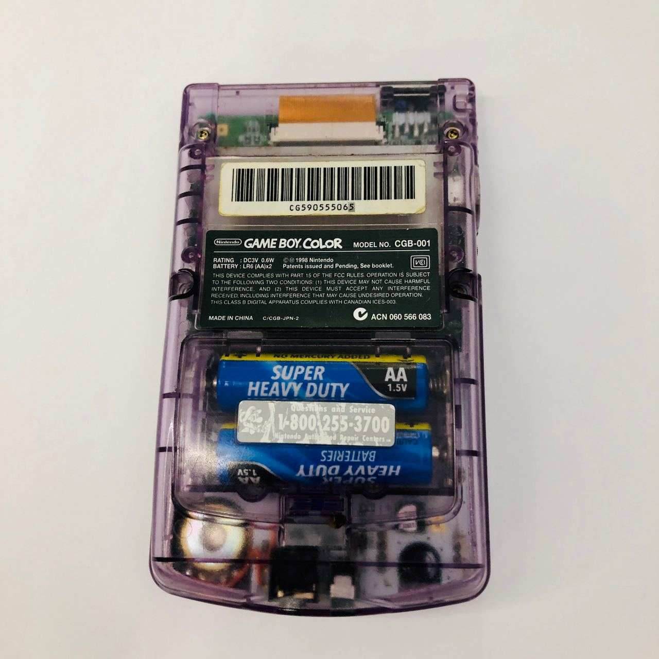 Gameboy Color Console | Atomic Purple | G - 