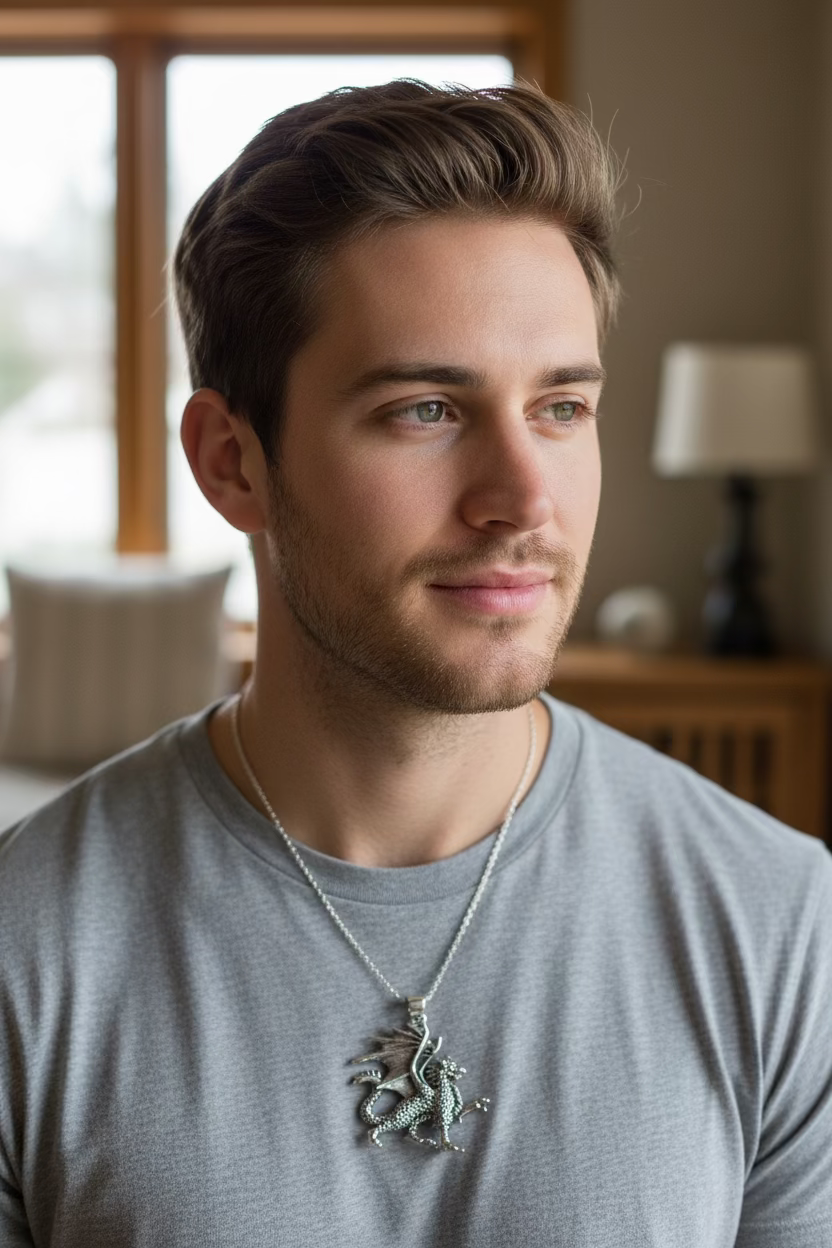 Wales Dragon Necklace