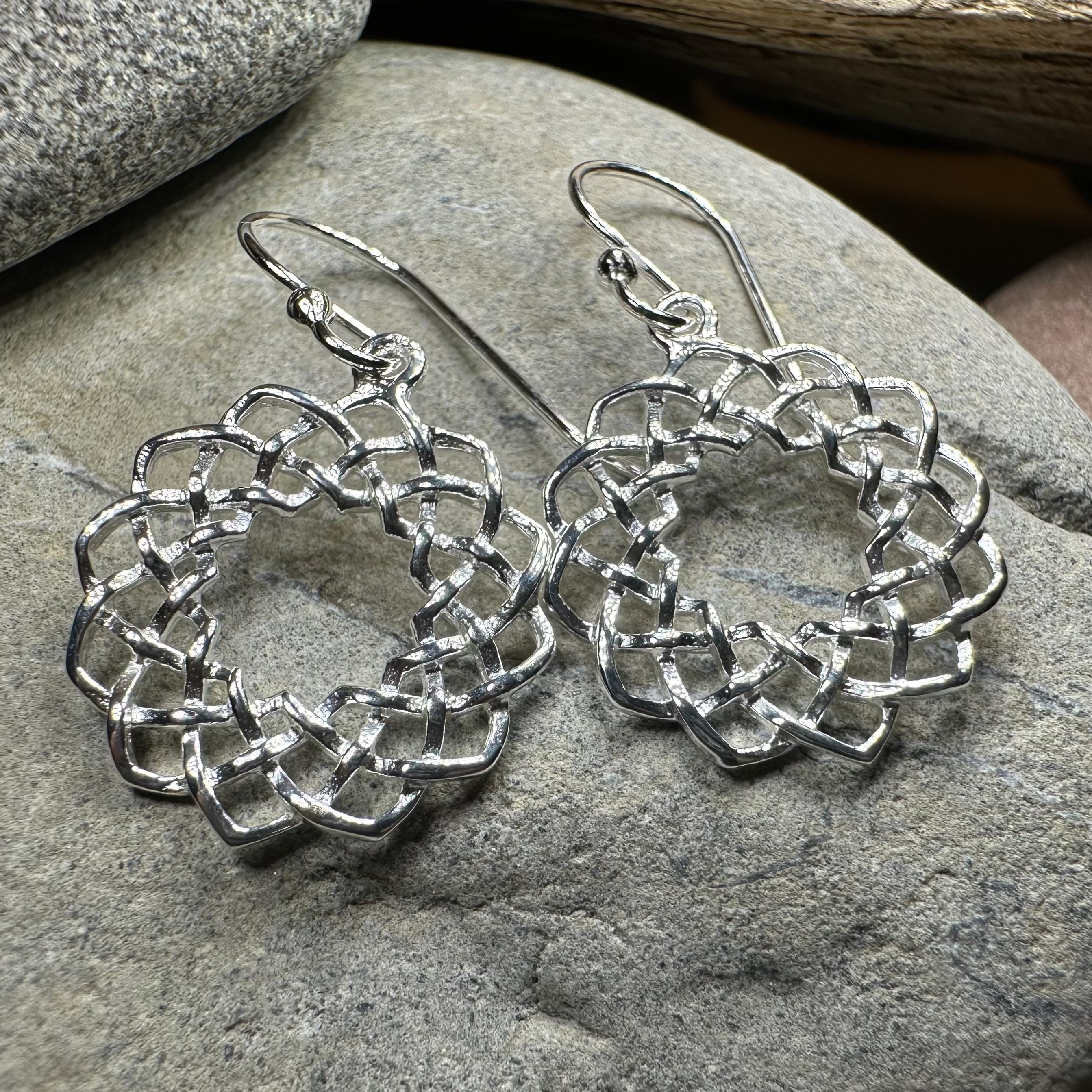 Petite Trinity Knot Earrings