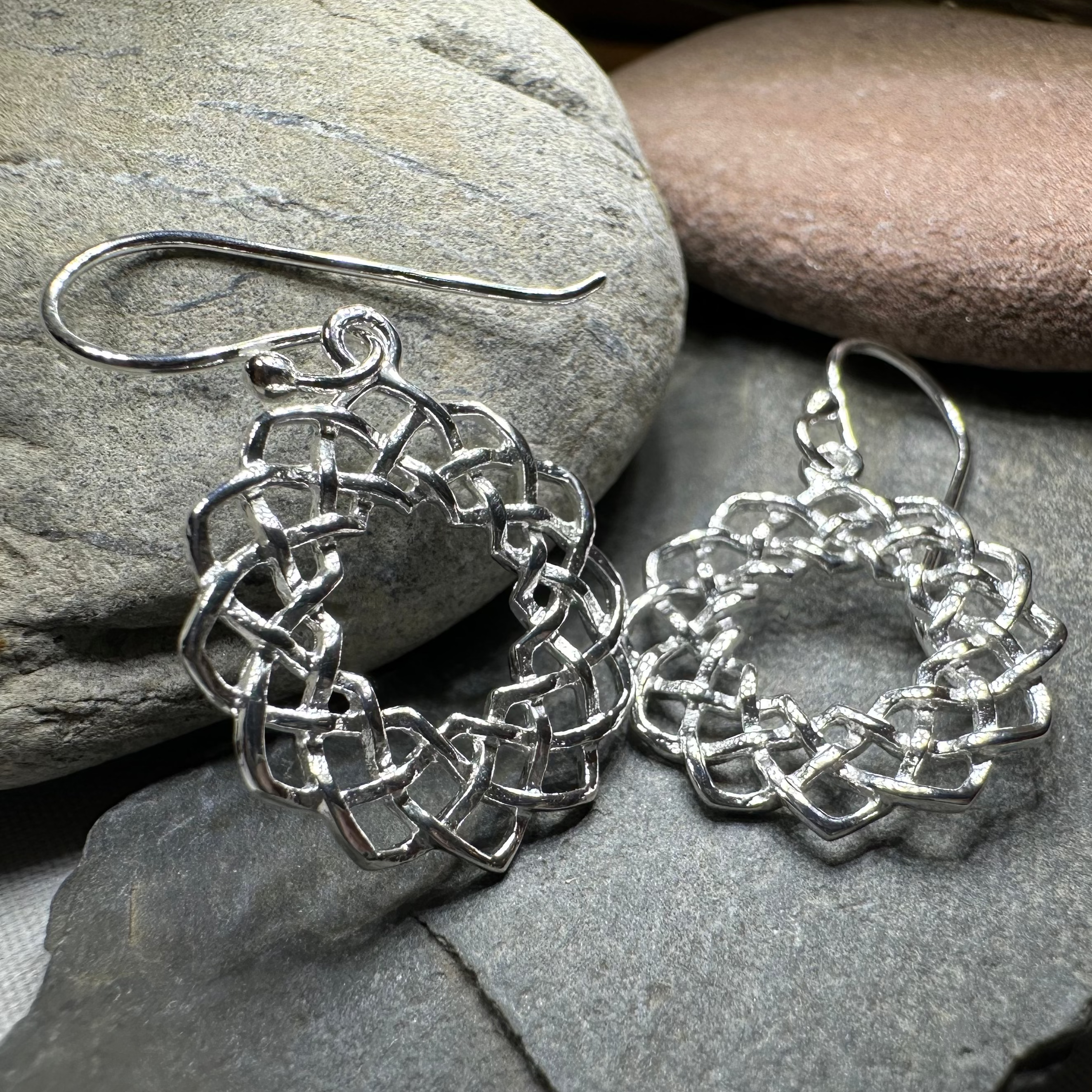Petite Trinity Knot Earrings