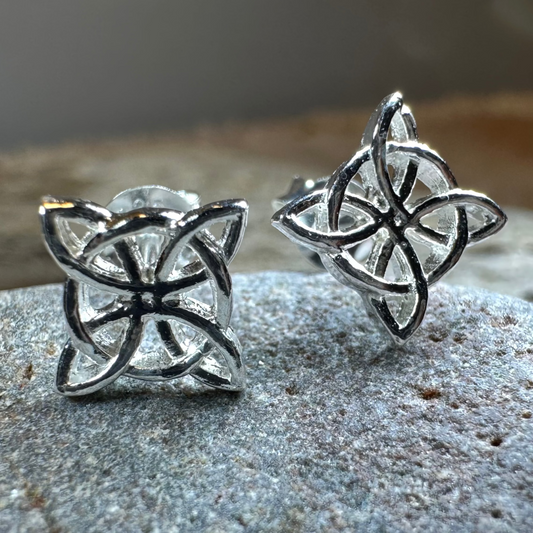 Trinity Knot Post Earrings