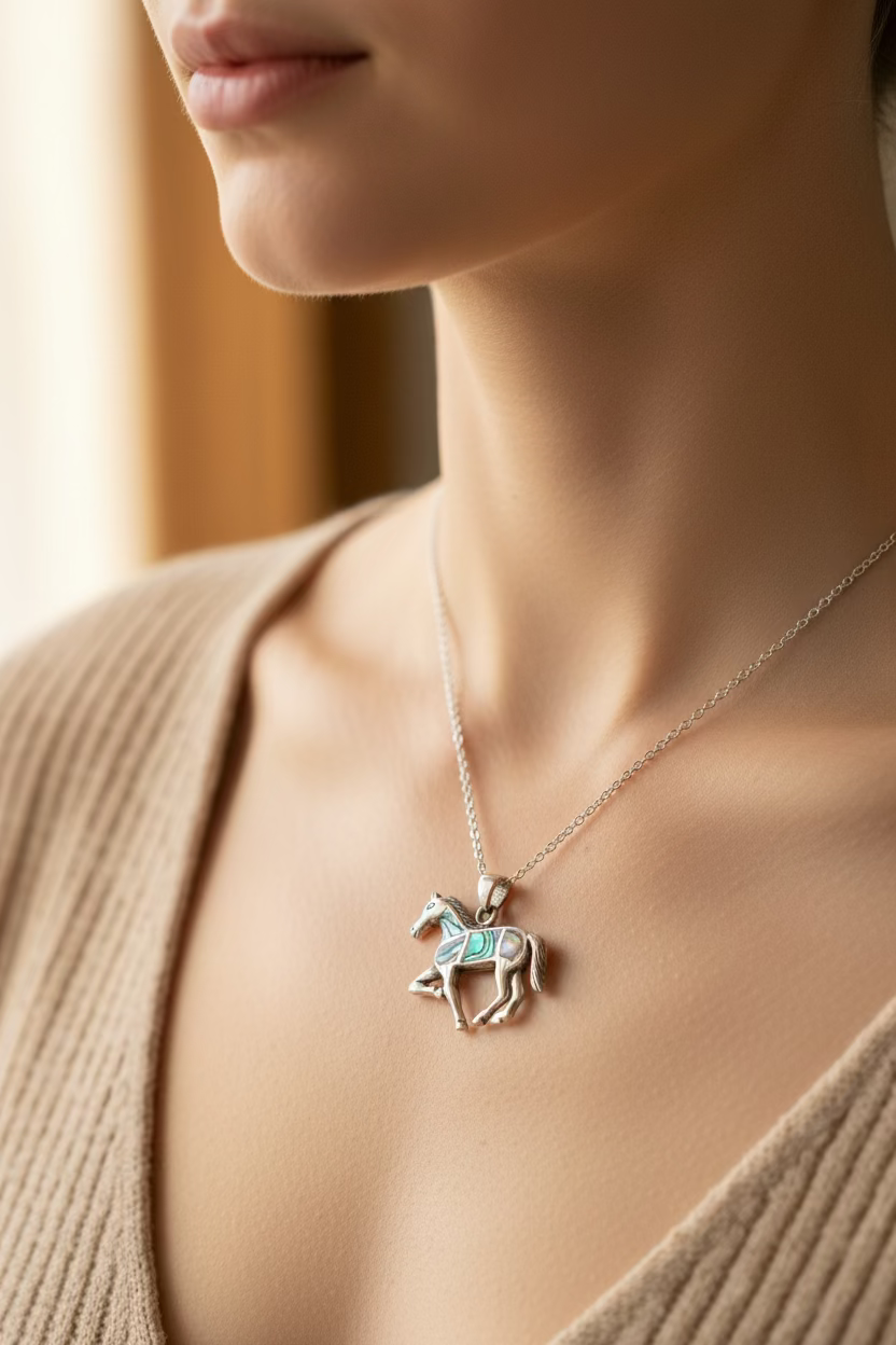 Petite Horse Necklace