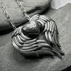 Seraphina Angel Wings Necklace - 18