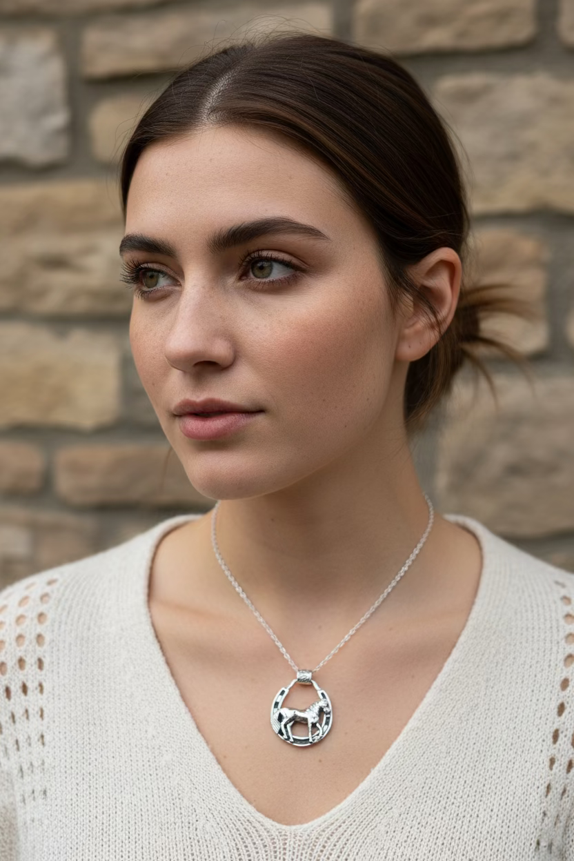 Kelpie Horse Necklace