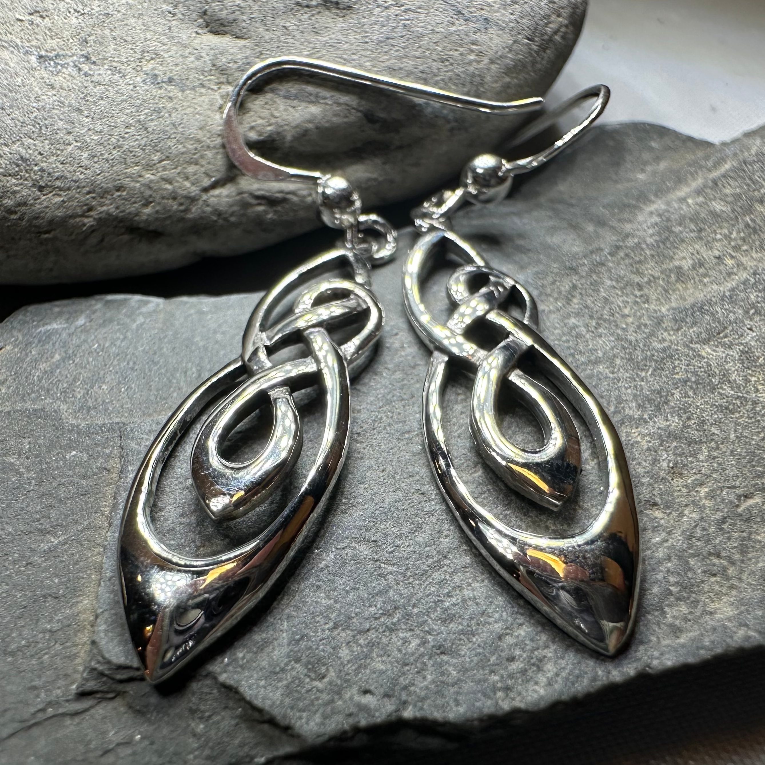 Trinity Knot Celtic Earrings