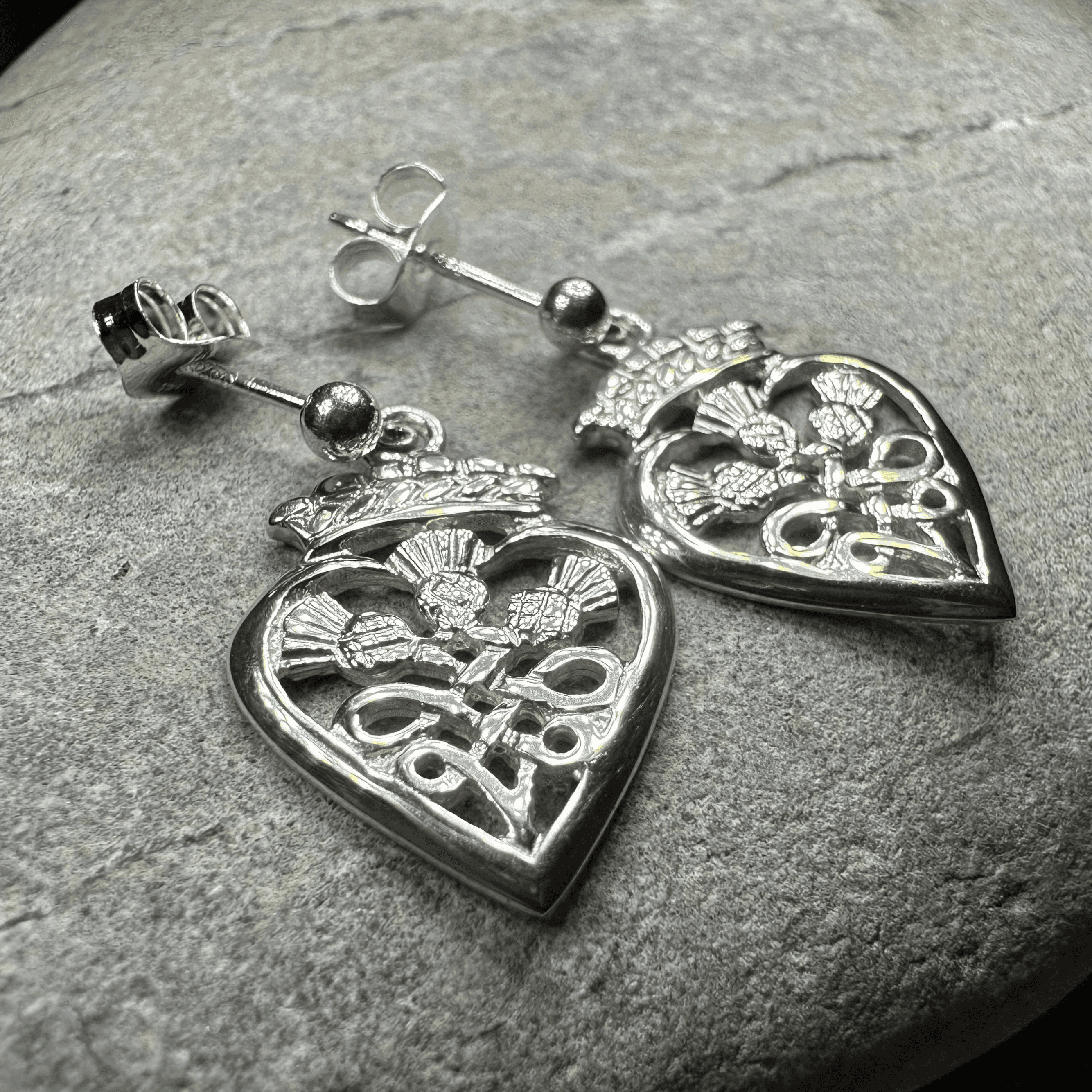 Heirloom Luckenbooth Earrings - 