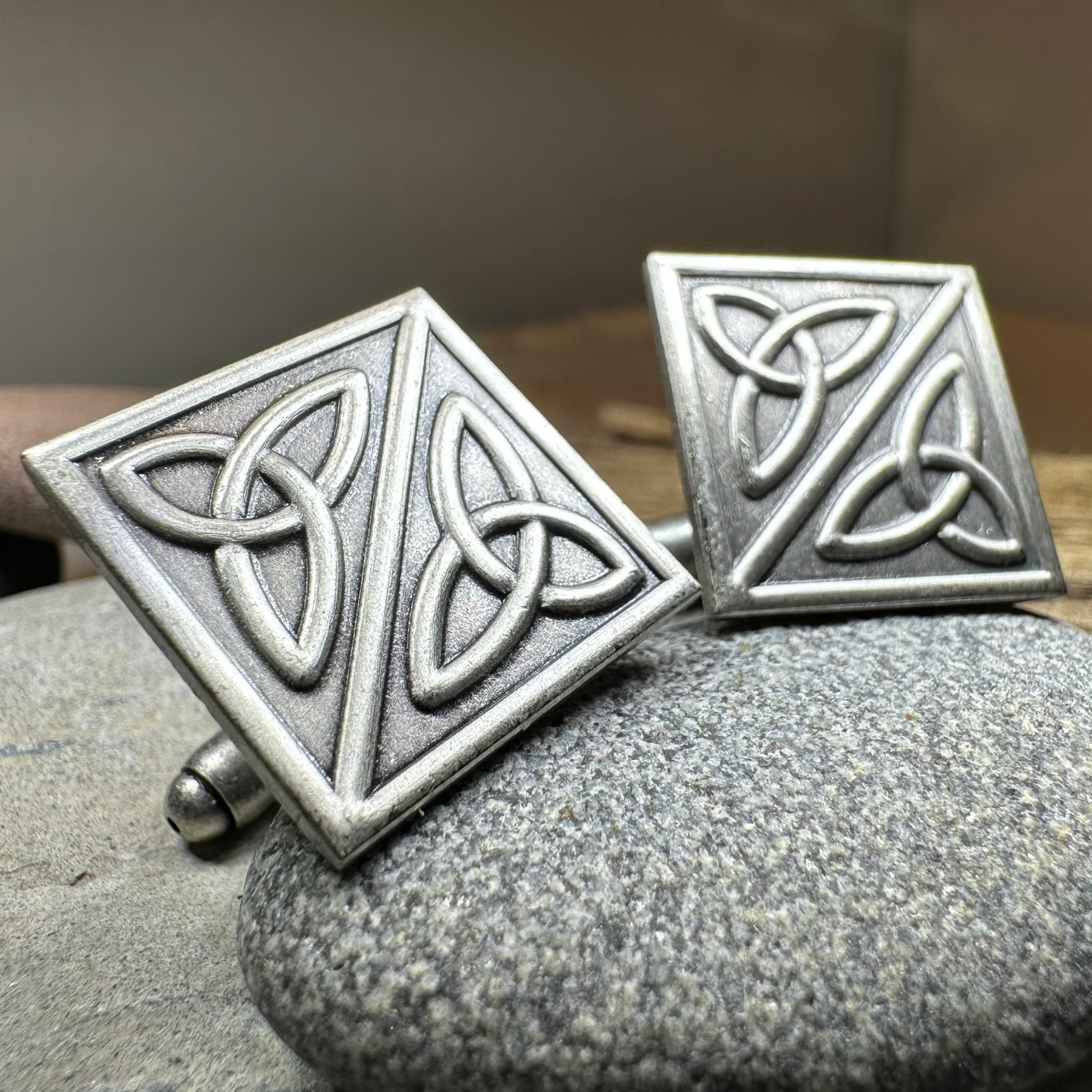 Trinity Knot Cuff Links
