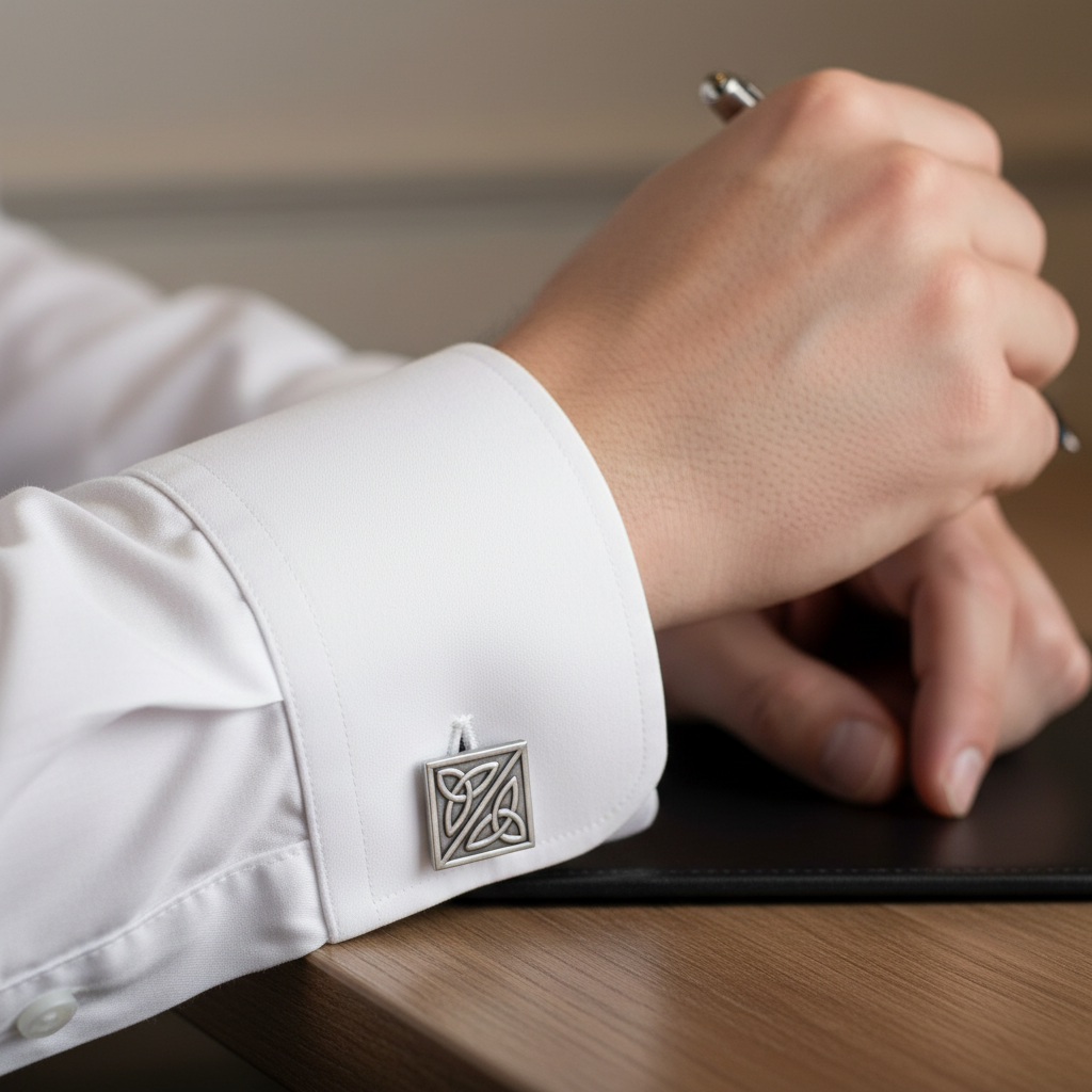 Trinity Knot Cuff Links